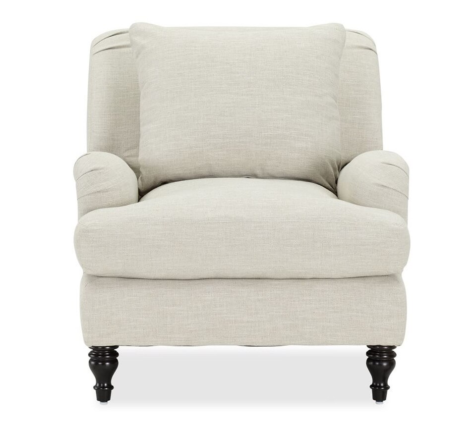 Carlisle Upholstered Armchair Pottery Barn Australia